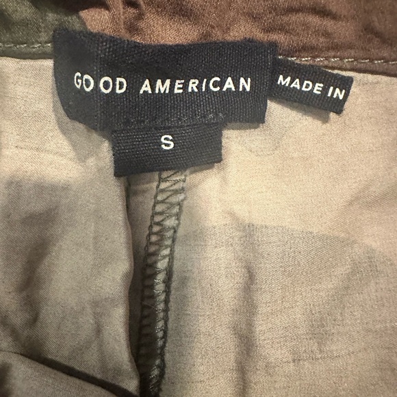 Good American Fatigue Green Camouflage Pants Size Small NWT - Picture 7 of 10